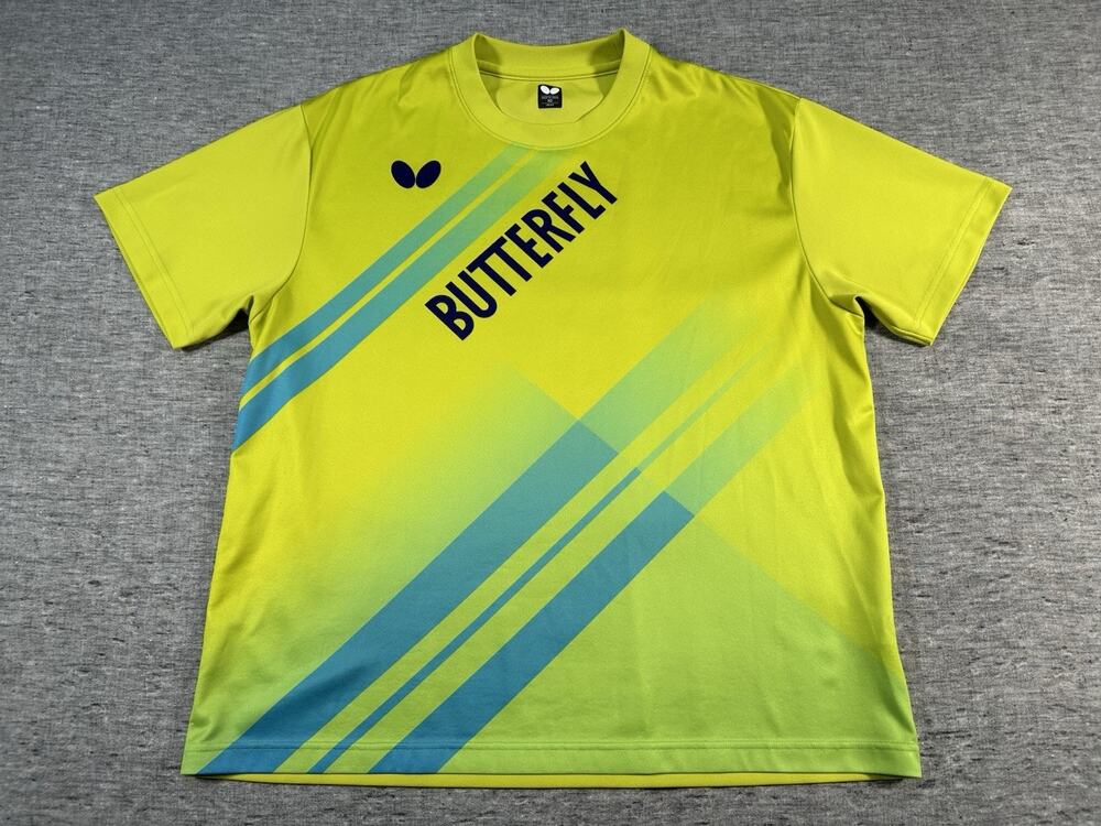 Butterfly Table Tennis Shirt Mens Extra Large Short Sleeve Performance Jersey